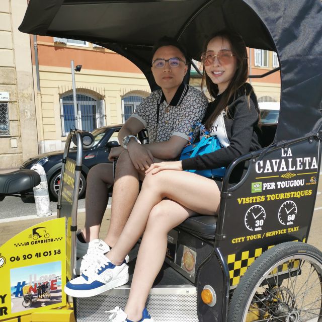 Nice: Electric Rickshaw City Tour with Local Guide - Place Garibaldi and the route toward the port