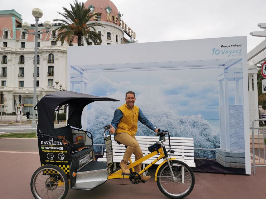 Nice: Electric Rickshaw City Tour with Local Guide - Along the Promenade des Anglais to Le Negresco