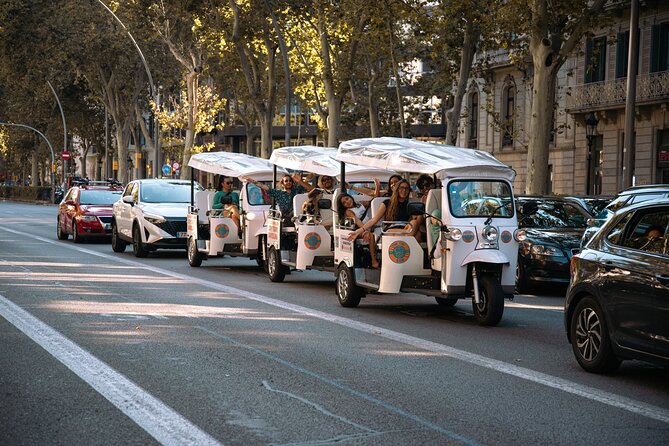 Official Tuk Tuk BCN l Barcelona 2 Hours City Tour - Key points to know before booking