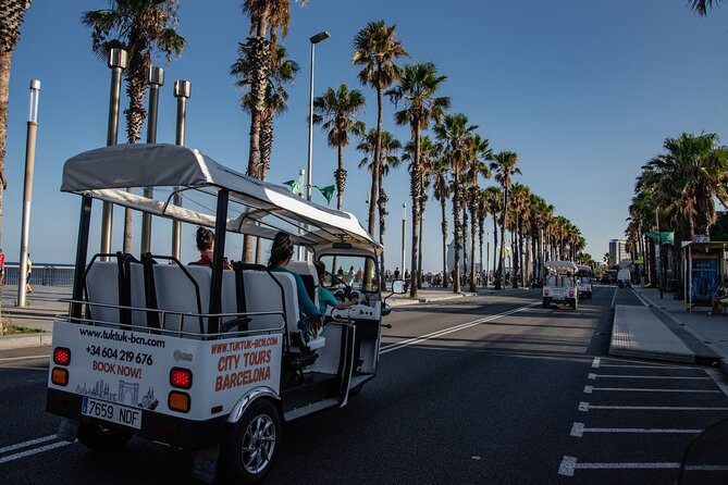 Official Tuk Tuk BCN l Barcelona 2 Hours City Tour - Starting at Sagrada Família