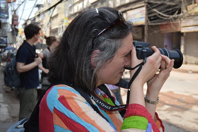 Old Delhi Photography & Food Tour with Rickshaw Ride to Masterji Kee Haveli - Eating through the old market lanes