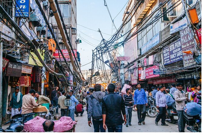 Old Delhi Tour with Tuk-Tuk/Rickshaw Ride - Khari Baoli, where the air smells of spice