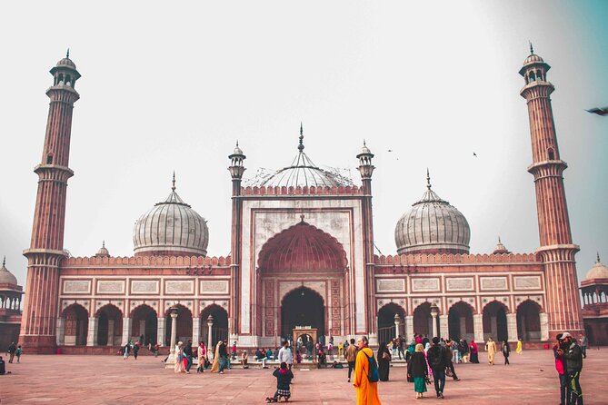 Old Delhi Walk, Jama Masjid, Spice Market, Sikh Temple & Rickshaw Ride - Jama Masjid and the cost of entering