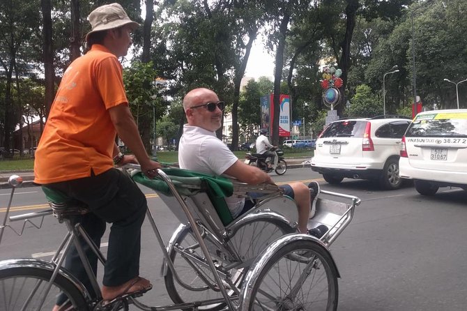 One hour cyclo tour around Saigon - The coffee square and Saigon’s social life