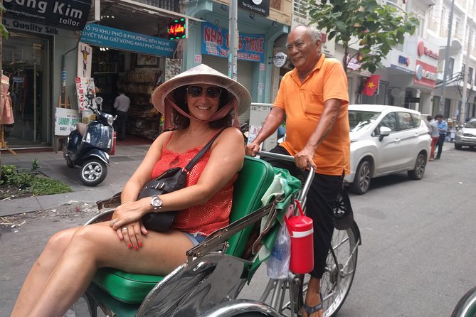 One hour cyclo tour around Saigon - Ben Thanh Market and the old commercial city
