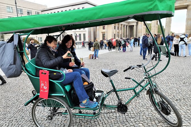 One Up to 3 Rickshaws(6 GUESTS)-Taylor Made Rickshaw Berlin Tour - The Holocaust Memorial and Brandenburg Gate