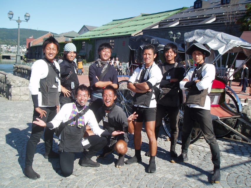 Otaru: Private Otaru Sightseeing Tour by Rickshaw - Summer air, winter streets, and the open seat
