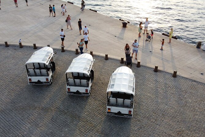 Panorama guided Zadar Eco Tuk Tuk tour - The Sea Organ, where waves make the music