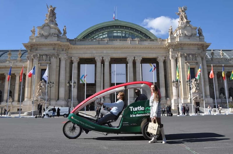 Paris: 2 hours Emily Tour in a Private Rickshaw bike - Starting at Saint-Michel and the Panthéon
