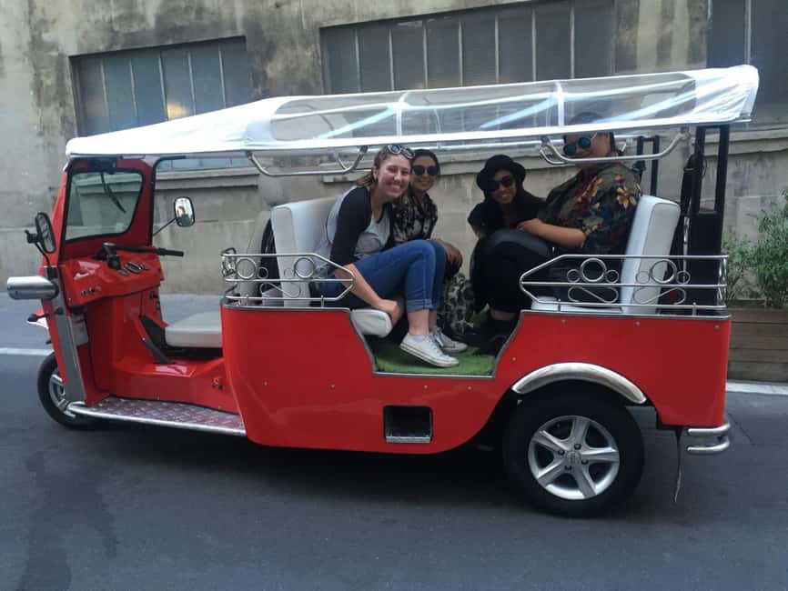 Paris by tuk-tuk: A private tour of the city's iconic landmarks - Starting in Saint-Germain-des-Prés at 159 Boulevard Saint-Germain