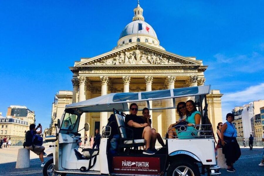Paris: Most Iconic Monuments Guided Tour by Tuk Tuk - Invalides, the Pantheon, and Notre Dame