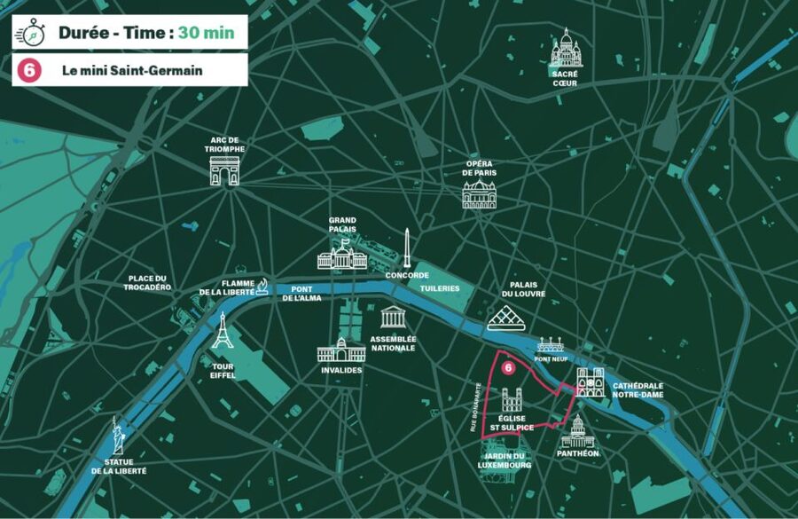 Paris : Private guided tour Rickshaw bike - Saint-Germain - The Panthéon, the Sorbonne, and the 5th Arrondissement