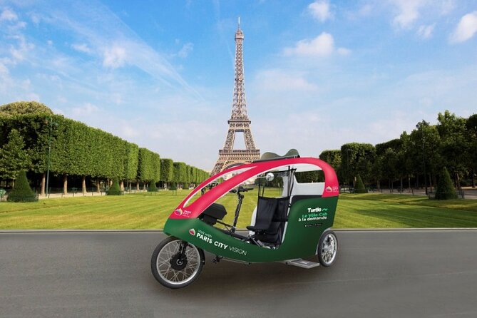 Paris Private Sightseeing Guided Tour by Electric Rickshaw - Key points to know before booking