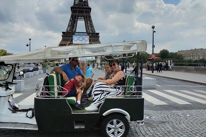Paris Sightseeing by Tuk Tuk Golf Cart 2 hours - Luxembourg Gardens and the Pantheon