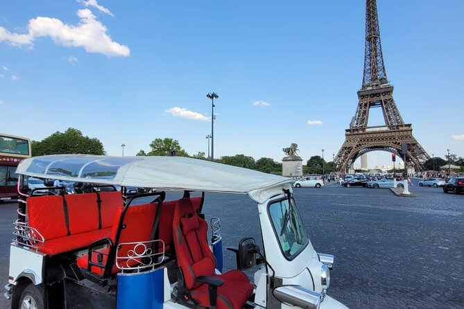 Paris with a Tuk Tuk - Private 2-Hour TukTuk Tour - From the Eiffel Tower to the Arc de Triomphe