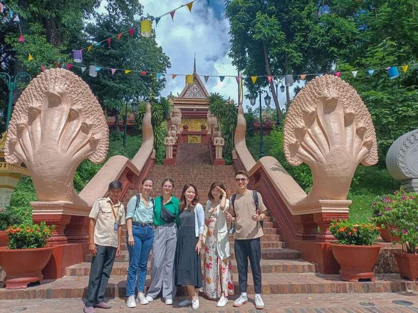 Phnom Penh Historical Sites Tour by Tuk Tuk - Starting the day in a Phnom Penh tuk tuk