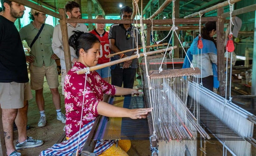 Phnom Penh to Silk Island By Tuk-Tuk with local Expert - Koh Oknha Tei Market and everyday buying