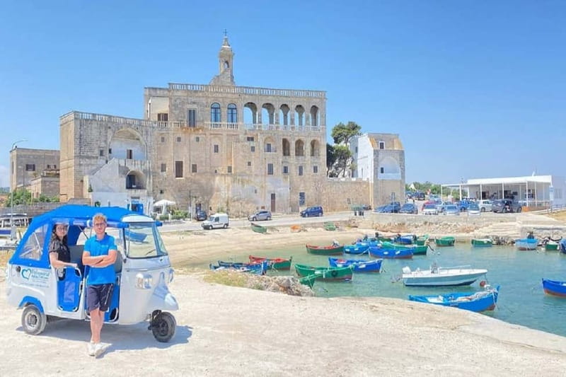 Polignano a Mare: Coast to Coast TukTuk Tour - From Via Anemone to the Polignano coast
