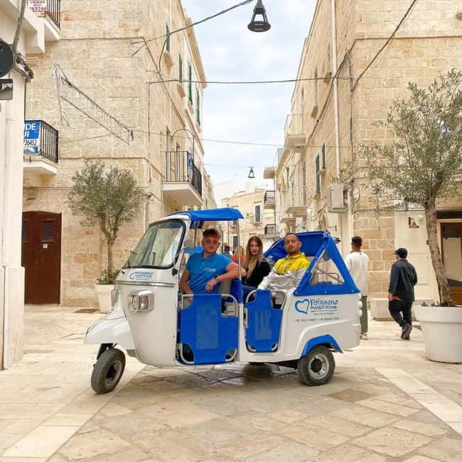 Polignano a Mare: Coast to Coast TukTuk Tour - San Vito harbor, four kilometers from the center