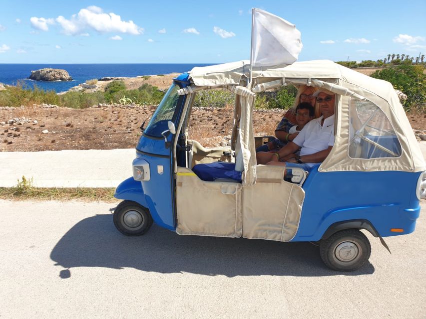 Polignano a Mare: Scenic Tuk-Tuk Tour Along the Coast - Saracen towers, beaches, and the road to San Vito