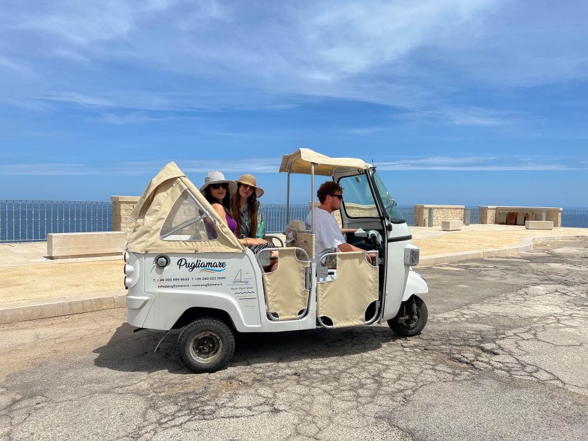 Polignano a Mare: Scenic Tuk-Tuk Tour Along the Coast - The old town is on foot, not by tuk-tuk