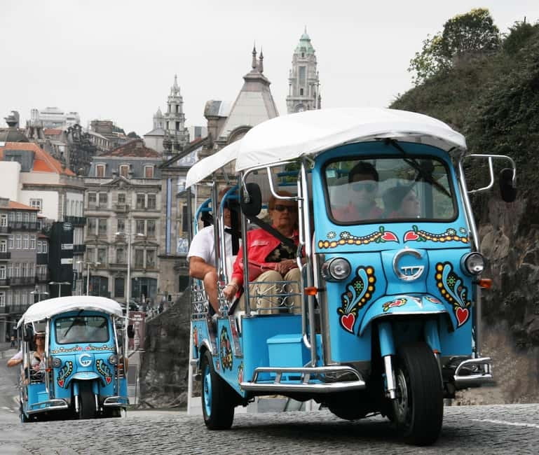 Porto: Historic Center Tuk-Tuk Tour - A compact ride through Porto’s old center