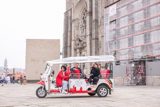 Porto: One Tour, a Thousand Stories on Tuk Tuk - 2 Hours - Bolsa Palace from the outside