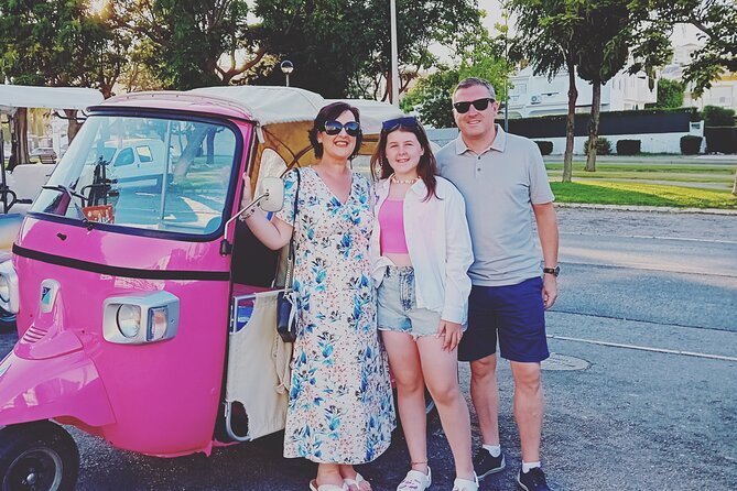 Private Albufeira Tuk Tuk Guided Tour - Pau da Bandeira viewpoint over the coast