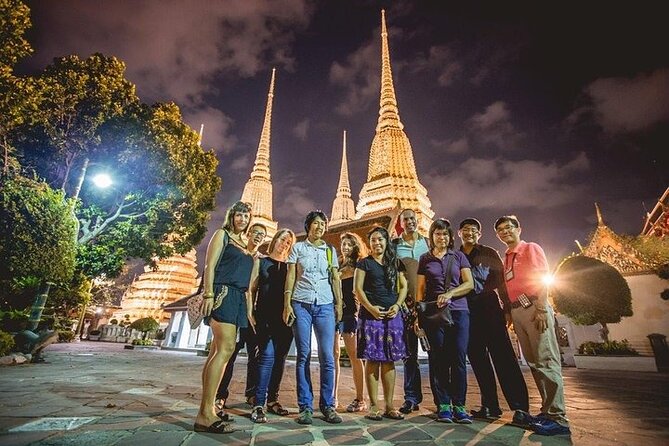 Private Bangkok Night City Tour by Tuk-Tuk with Thai Food - Thai dinner, market snacks, and Chinatown dessert