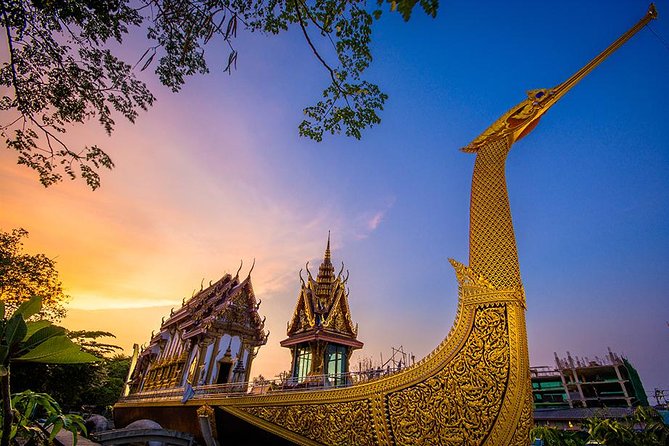 Private Bangkok Tuk Tuk Sunset Long-tail Night Lights - Taking a long-tail boat through Thonburi’s canals