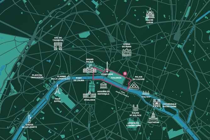 Private City-Tour by rickshaw bike in Paris : The "Napoléon" - Louvre pyramids and the Carrousel