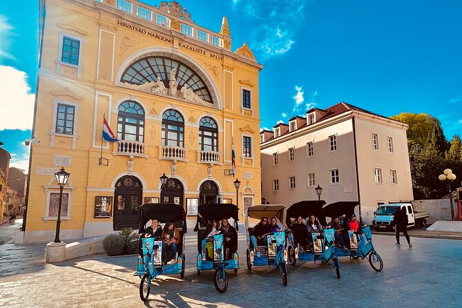 Private Electric Rickshaw Tour of Split - Starting beside the Riva and the old harbor