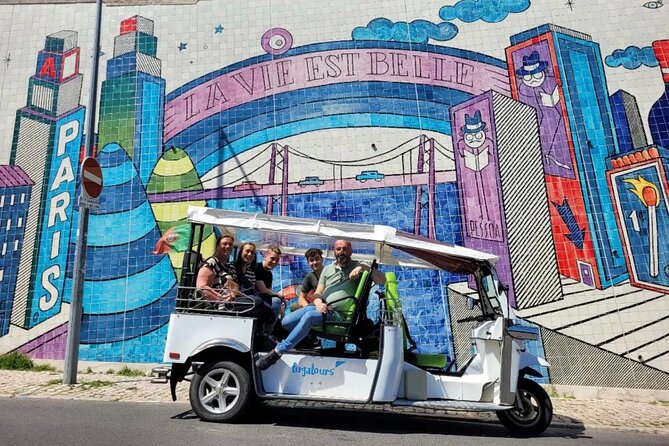 Private Electric Tuk Tuk Adventure in Lisbon - Senhora do Monte and Lisbon from above