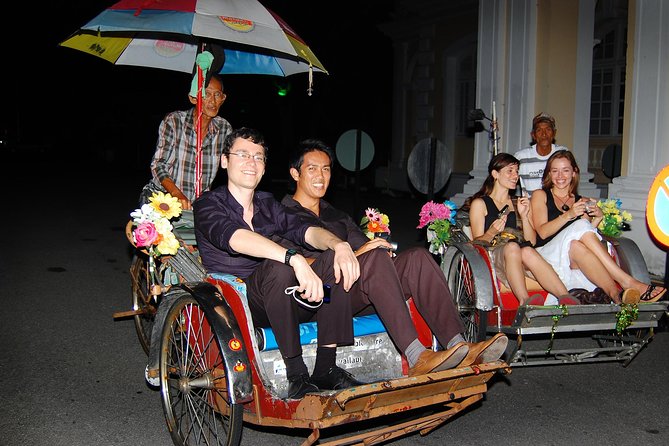 Private George Town by Night with Food Tasting and Trishaw Ride - Key points to know before booking