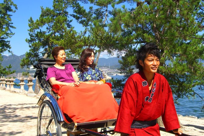Private Miyajima Rickshaw Tour Including Itsukushima Shrine - Momijidani Park and the route toward the mountain