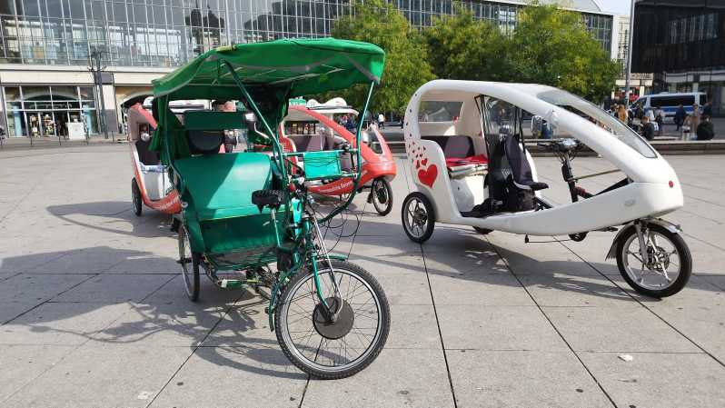 Private (Multi) Rickshaws with Pick-up Hotel - Hitler’s bunker site and Checkpoint Charlie
