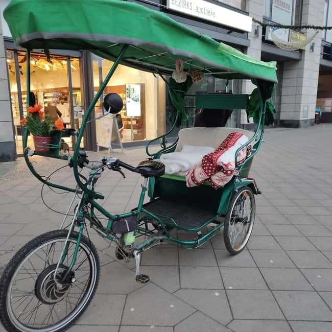 Private (Multi) Rickshaws with Pick-up Hotel - Bebelplatz and Unter den Linden