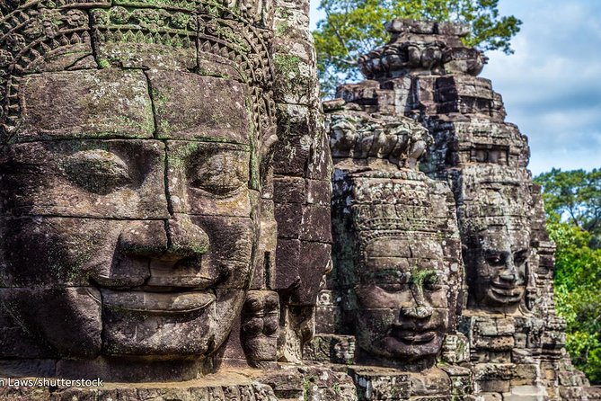 Private one-day tuktuk 'small tour' of the oldest Angkor temples - Angkor Thom and Bayon form the day’s grand finish