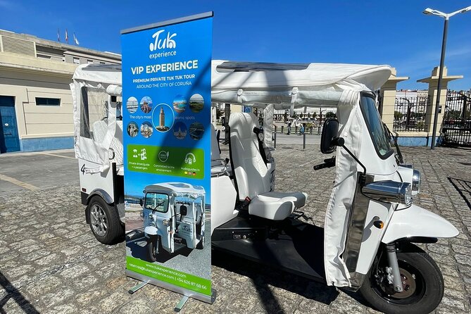 Private PREMIUM Tour EN Tuk tuk A Coruña - Price, timing, and comfort