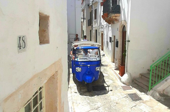 Private tour by Tuk Tuk of the Ostuni medieval quarter. - Who will get the most from this Ostuni ride