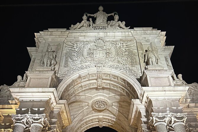 Private Tour DE Tuk Tuk Chiado and Bairro Alto in Lisbon - Carmo Convent connects ruins with revolution