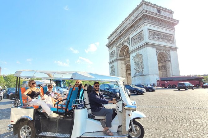 Private Tour of Paris in Tuktuk - Eiffel Tower views without the long walk