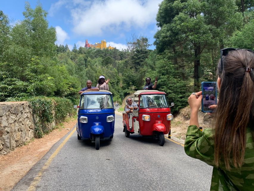 Private Tuk Tuk Tour in Sintra and Coast - The Moorish Castle from the mountain