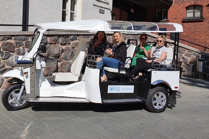 Private TukTuk guided Tour in Helsinki 2,5 hrs - The Rock Church and the extra admission cost