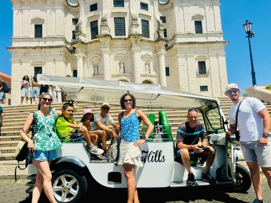Private tuktuk Tour :Old Town Lisbon with hotel pick-up - Lisbon Cathedral, the first major stop