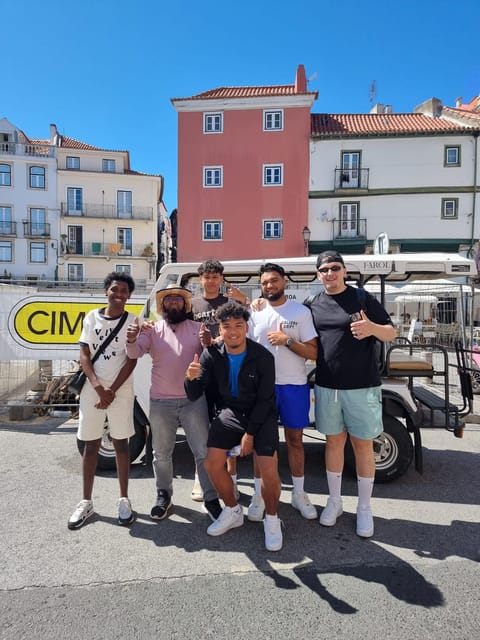Private tuktuk Tour :Old Town Lisbon with hotel pick-up - Portas do Sol and the first big view