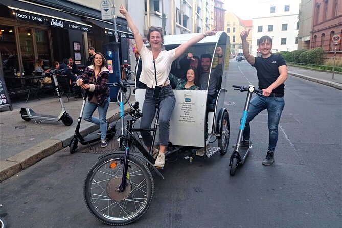 Private Up to 12 Guests-ONE RICKSHAW, E-Bikes, E-Scooters - Starting at Alexanderplatz and the red heart of old Berlin