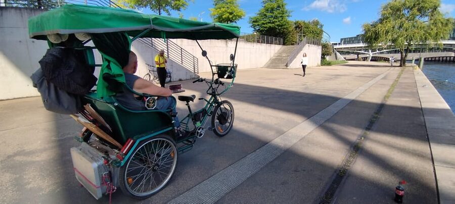 Promotion Berlin Rickshaw Shared Guide (Combo Vehicle Group) - Hitler’s bunker and the Holocaust Memorial