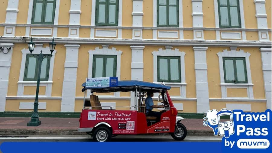 Rent private e-tuk tuk with driver in Bangkok - Why a private electric tuk-tuk works well in Bangkok
