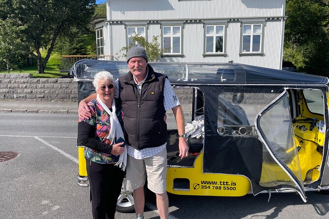 Reykjavík Shared Tuk Tuk Tour - A gentle start in the electric tuk-tuk